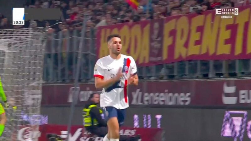 گونچالو راموس چگونه اولین گل پاری سن ژرمن را به متز هدیه داد؟