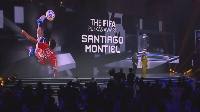 سانتیاگو مونتیل؛ برنده شگفت‌انگیز جایزه پوشکاش مردان فیفا ۲۰۲۵!