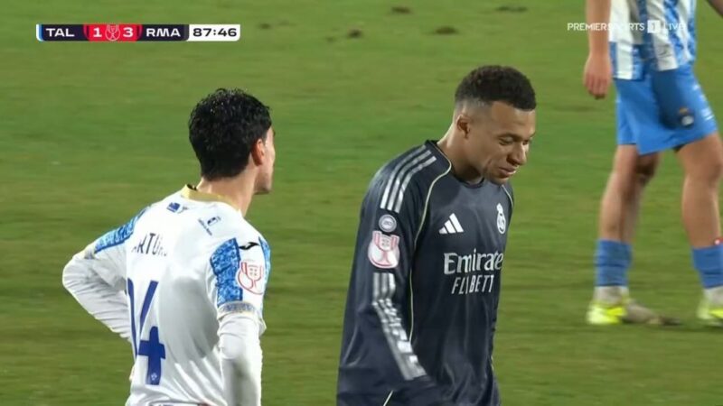 گل سوم خیره‌کننده رئال مادرید مقابل تالاورا؛ دبل فوق‌العاده امباپه در جام حذفی اسپانیا