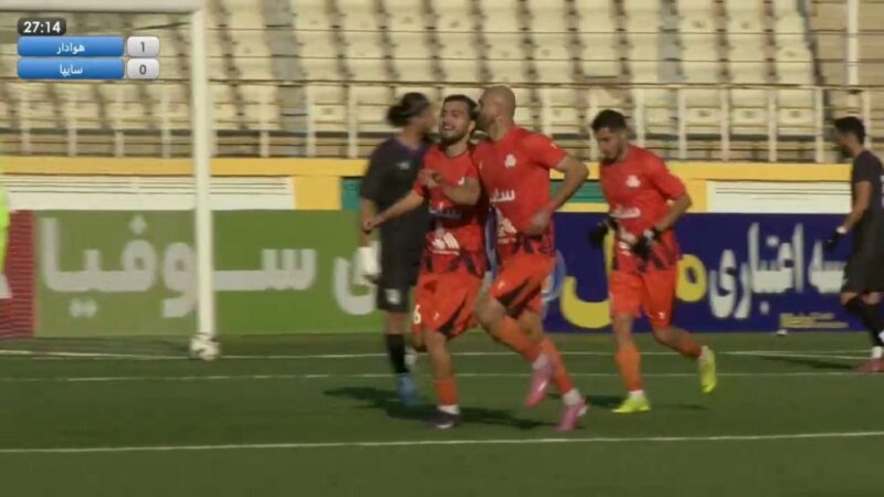 گل تماشایی سامان محرابی‌زاده؛ سایپا هوادار را شوکه کرد!