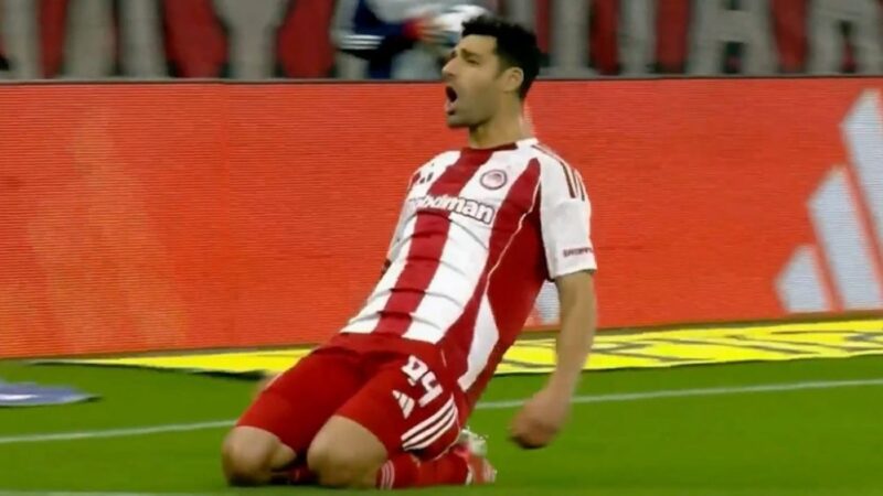 طارمی درخشان؛ اولین گل المپیاکوس مقابل کیفیسیا درخشان‌تر از همیشه!