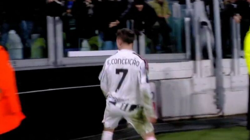 گل جنجالی کونسیسائو برای یوونتوس مقابل رم که همه را شوکه کرد!