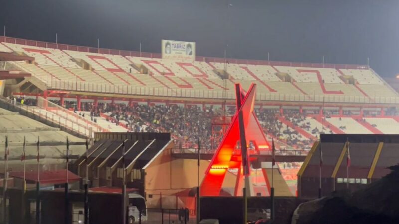 هیجان بی‌سابقه در ورزشگاه یادگار امام تبریز پیش از بازی تراکتور و الدحیل!