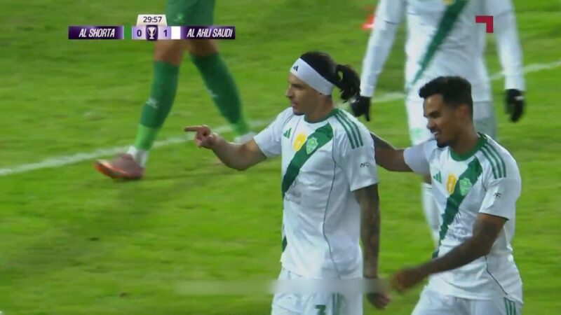 راجر ایبانز با گل تماشایی، الشرطه را شوکه کرد؛ آغاز درخشان الاهلی در لیگ عربستان!