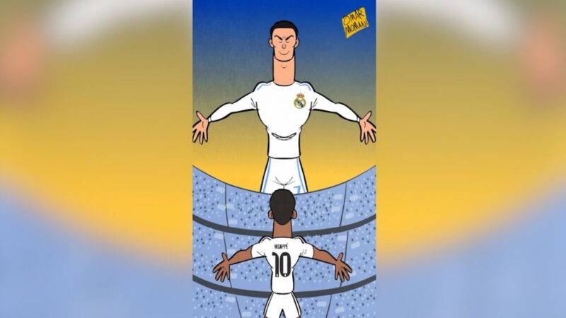 کیلیان امباپه چگونه رکورد رونالدو در رئال مادرید را تکرار کرد؟ روایت جذاب انیماتور اردنی!