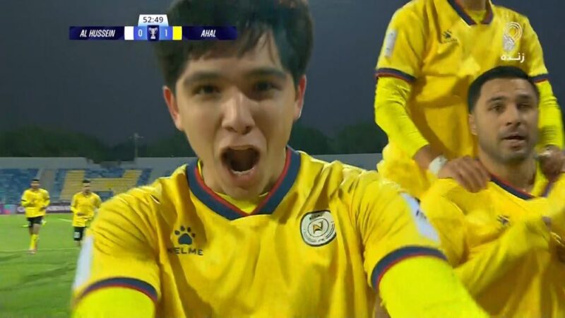 گل شگفت‌انگیز آخال به الحسین اردن با سوپرگل المان تاگایف که همه را متحیر کرد!