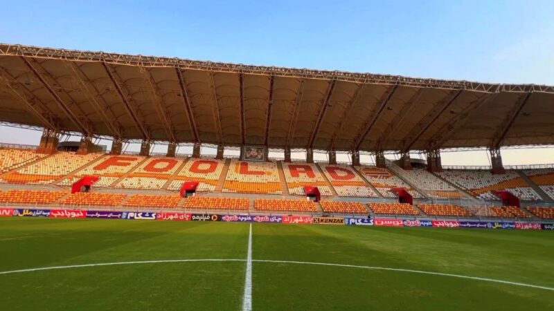 هواداران در هیجان بی‌پایان پیش از شروع بازی استقلال خوزستان و ذوب‌آهن!