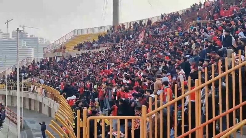 هواداران پرشور تراکتور چگونه بازیکنان را به اوج هیجان رساندند؟