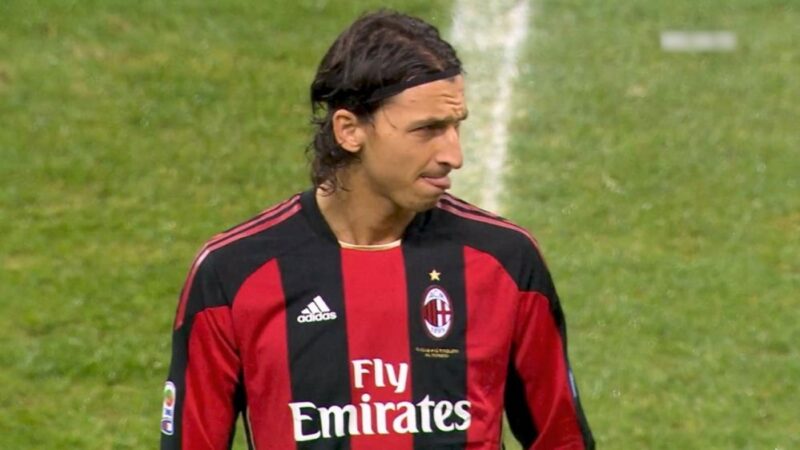 حرکات جنجالی و گل‌های تحقیرآمیز زلاتان ابراهیموویچ در میلان جنجال به پا کرد!