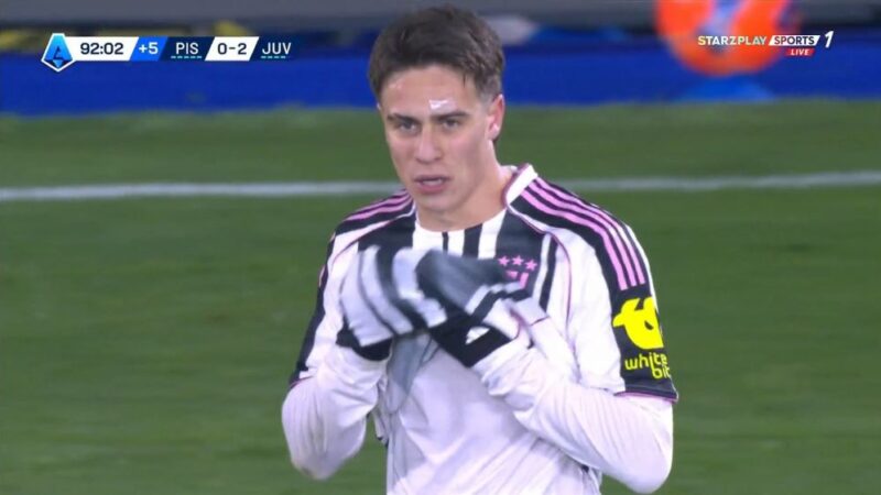 کنان ییلدیز چگونه گل دوم یوونتوس را به پیزا زد؟ لحظه‌ای که همه را شگفت‌زده کرد!