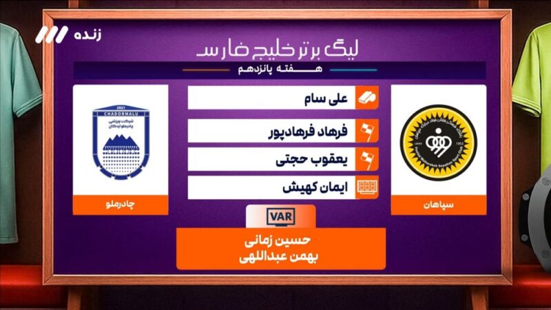 کارشناسی داوری بازی سپاهان 1-0 چادرملو