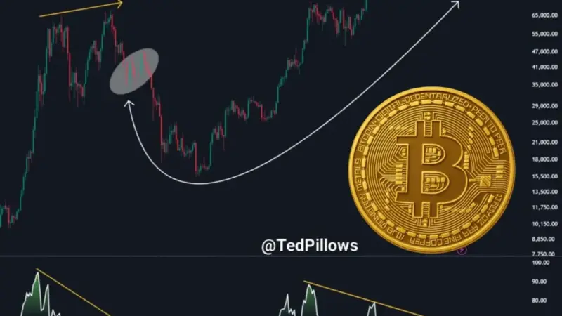 بیت‌کوین در آستانه صعود ناگهانی تا ۱۰۰ هزار دلار؟ نگاهی به آخرین رقص بازار قبل از اصلاح سنگین