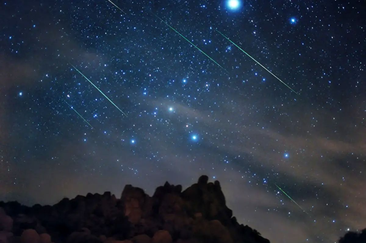 شب ۲۲ آذر؛ لحظه‌ای تماشایی برای دیدن بارش شهابی جوزایی با ۶۰ شهاب در ساعت!