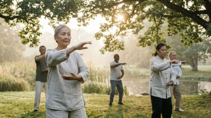 ورزش باستانی تای‌چی، راز پایان بی‌خوابی مزمن سالمندان کشف شد!