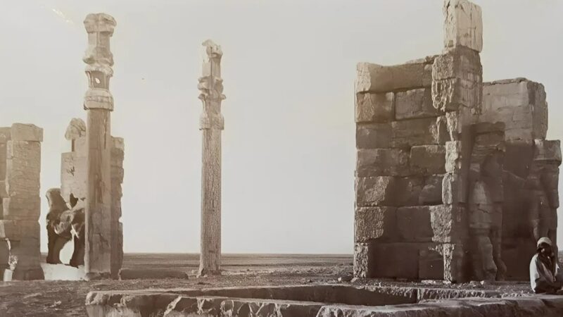 تصاویر نایاب و شگفت‌انگیز از تخت جمشید؛ شکوهی که ۱۰۰ سال پیش ثبت شد