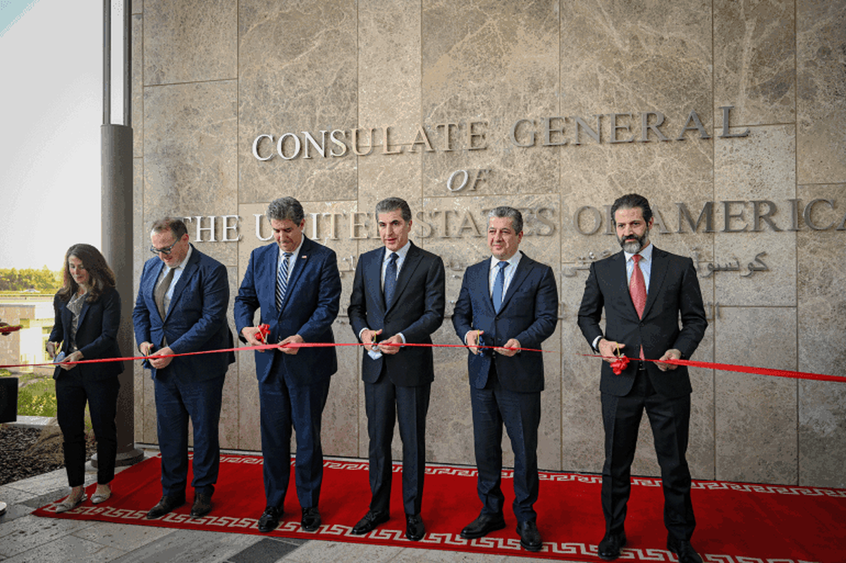 آمریکا بزرگ‌ترین کنسولگری جهان را در کردستان افتتاح کرد؛ هزینه‌ای ۸۰۰ میلیون دلاری که همه را شگفت‌زده کرد