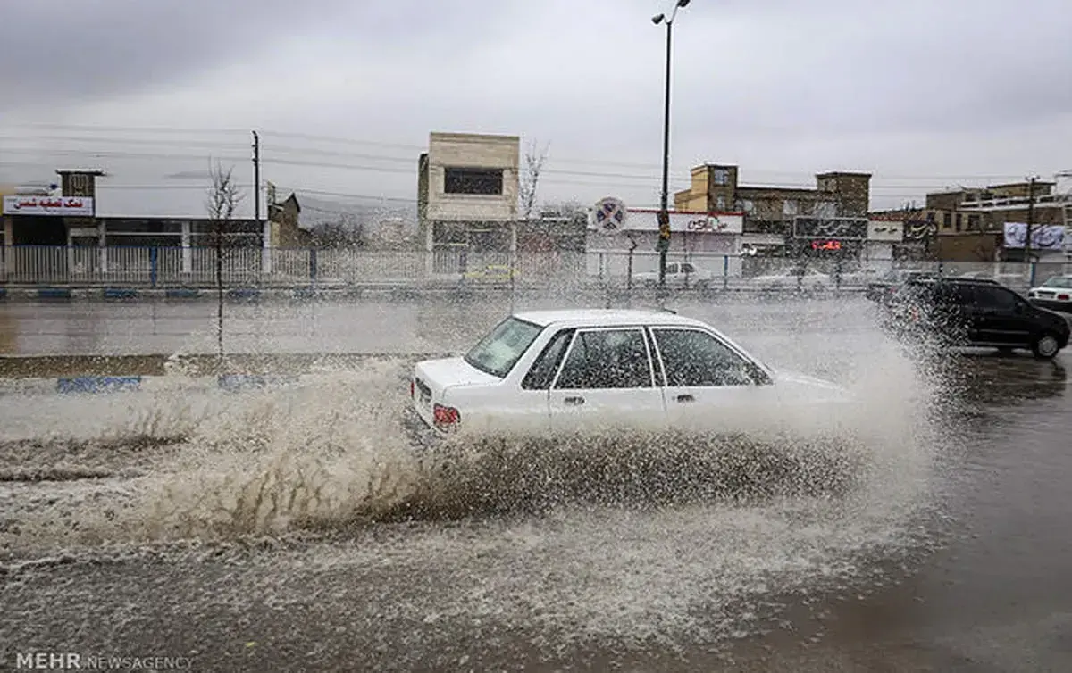 هشدار فوری؛ باران‌های سیل‌آسا در ۴ استان غربی ایران در راه است!