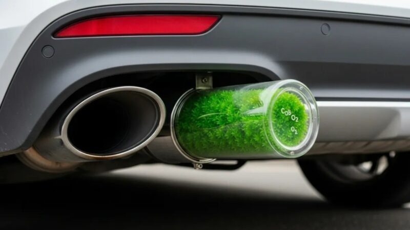 دو نوجوان نابغه فیلتر جلبکی اگزوز خودرو را اختراع کردند؛ نفس تازه برای هوای پاک!