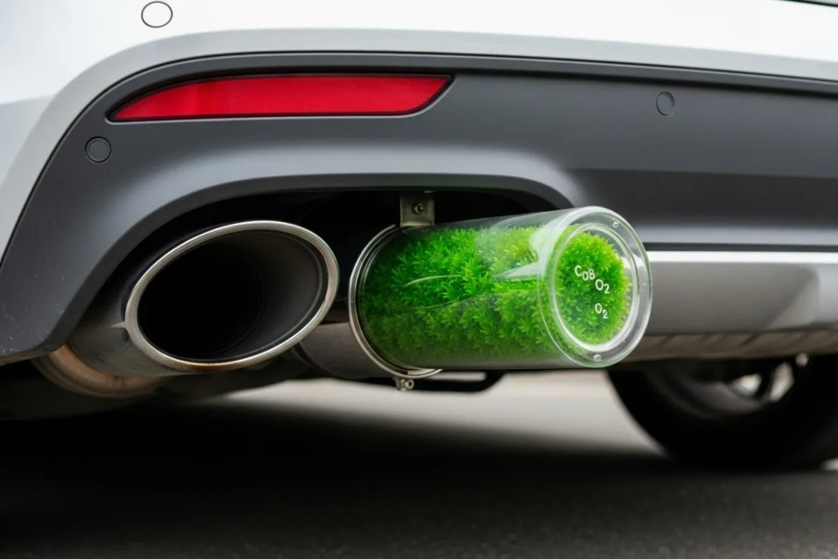 دو نوجوان نابغه فیلتر جلبکی اگزوز خودرو را اختراع کردند؛ نفس تازه برای هوای پاک!