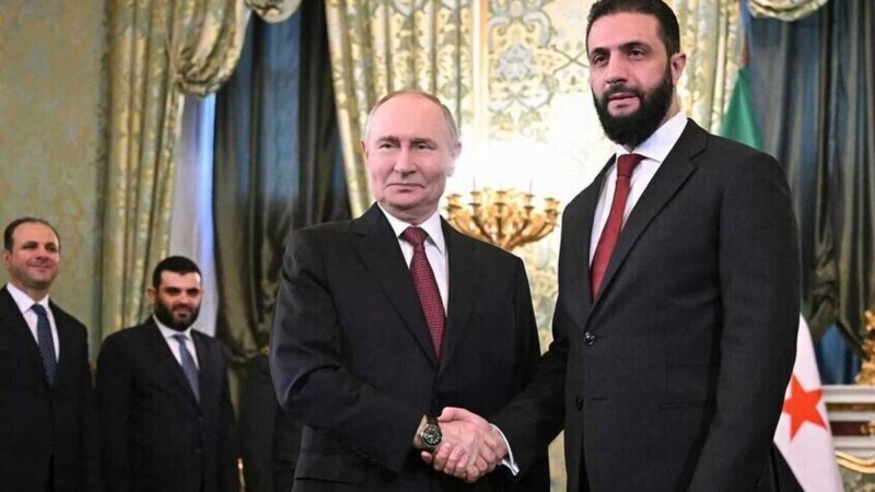 پوتین پس از یک سال: تبریک جنجالی به رئیس‌جمهور جدید سوریه به جای بشار اسد!