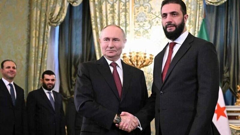 پوتین به رئیس‌جمهور جدید سوریه پیام تبریک ارسال کرد؛ سالگرد سقوط بشار اسد چگونه جشن گرفته شد؟