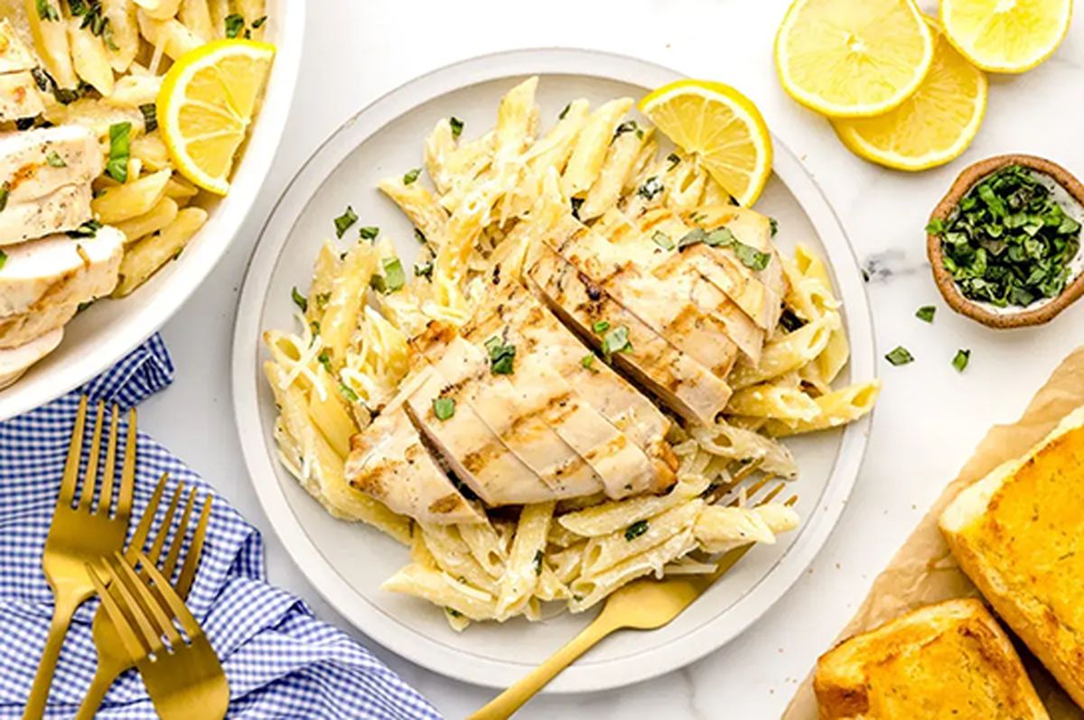 راز پاستا مرغ و لیمو؛ وعده‌ای خوشمزه و سالم که هرکسی باید امتحان کند!