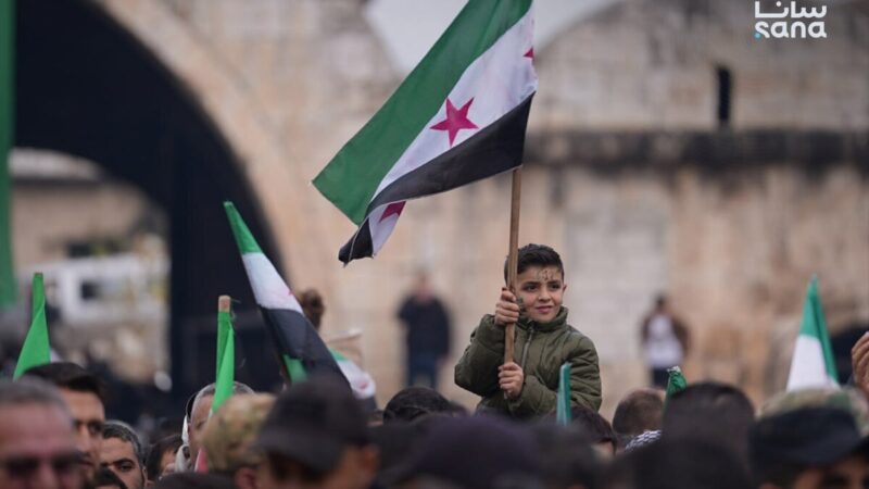 جشن های سوریه برای سالگرد سقوط بشار اسد (+عکس)