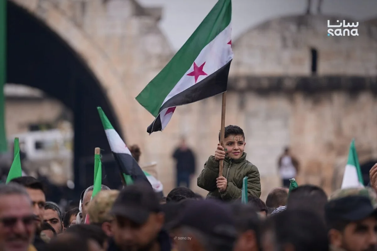 جشن های سوریه برای سالگرد سقوط بشار اسد (+عکس)