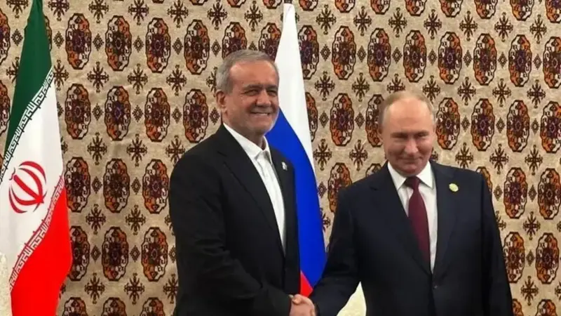 ۹۳ یا ۱۱۰ کیلومتر؟ اختلاف عددی پزشکیان و پوتین که شبکه‌ها را به جنجال کشاند!