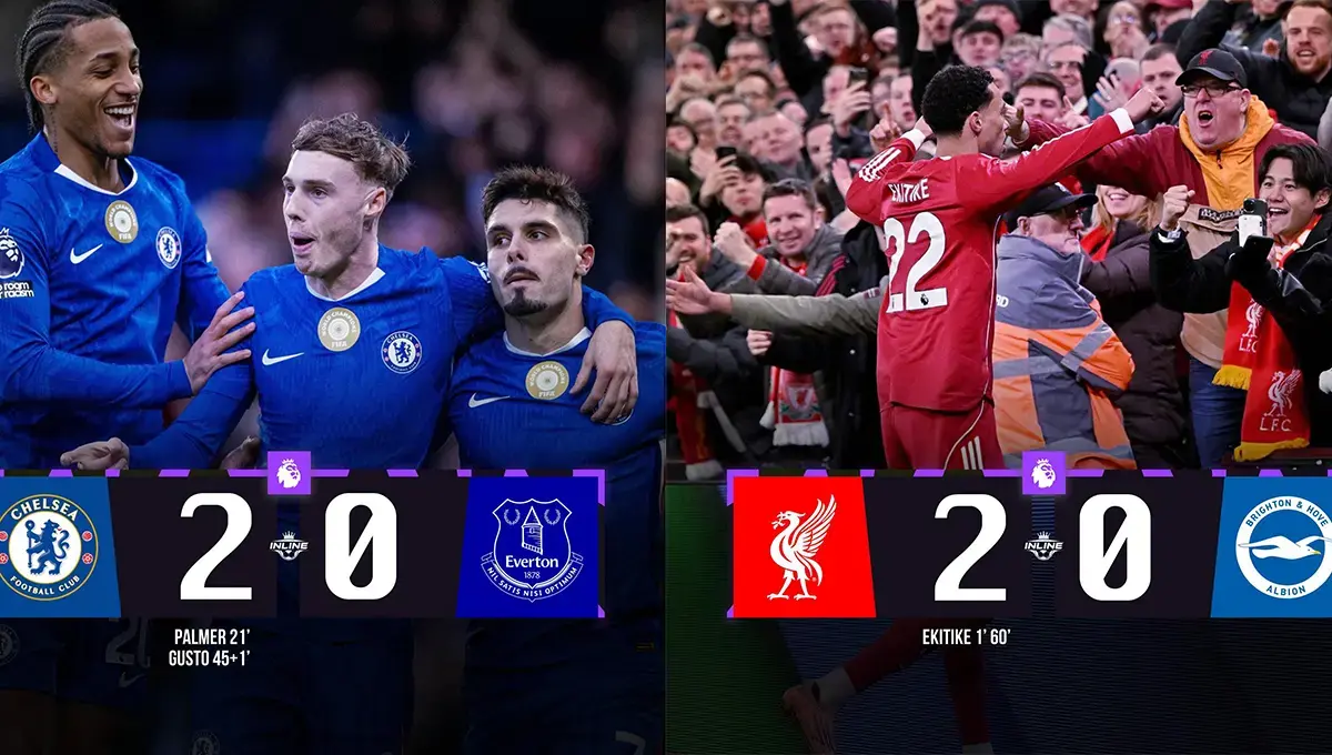 بازگشت جنجالی محمد صلاح؛ لیورپول و چلسی با پیروزی‌های تعیین‌کننده در لیگ برتر درخشیدند