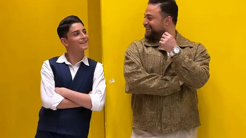 لحظه‌های ناب بابک جهانبخش و پسرش آرتا در جاده‌های اصفهان که دل‌ها را نرم کرد!