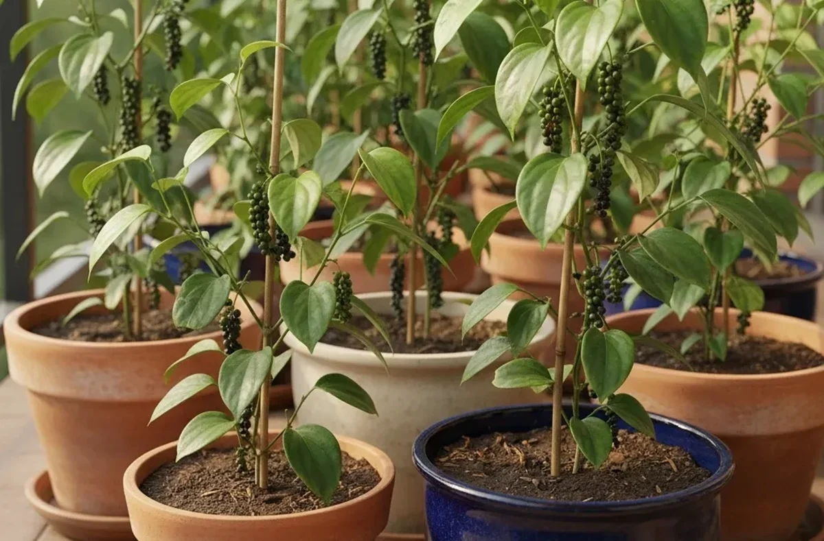 چطور در خانه فلفل سیاه بکاریم؟ رازهای کاشت و مراقبت در گلدان