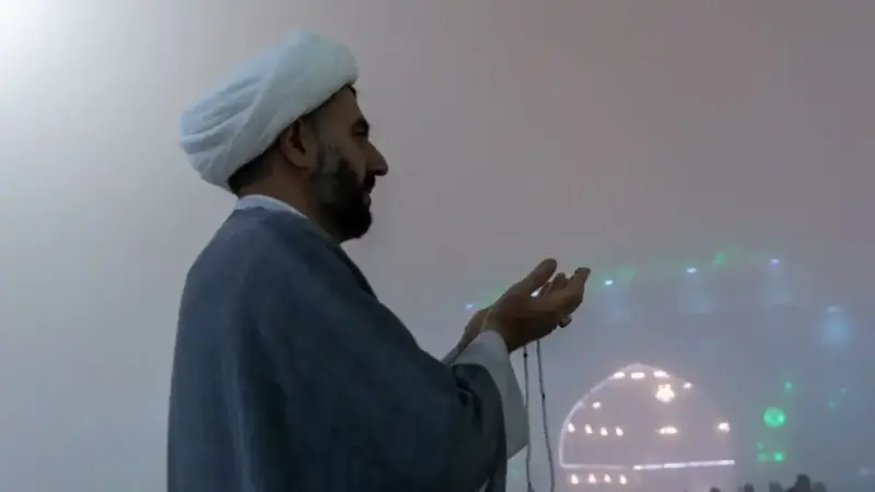 هوای مه‌آلود حرم حضرت عباس (ع)؛ تصویری متفاوت و آرامش‌بخش که نباید از دست داد!