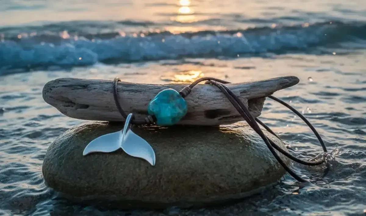 راز جادویی پشت گردنبند دم وال؛ نمادی که زندگی‌تان را تغییر می‌دهد!