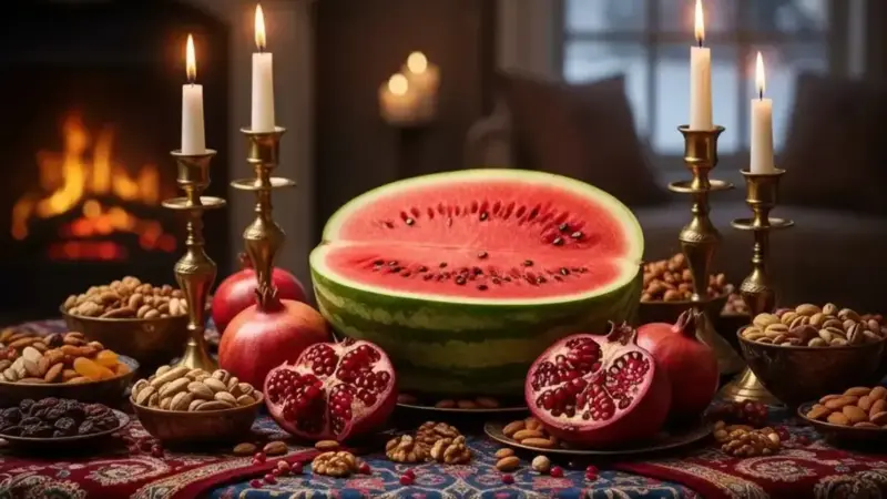 راز ناپیدای هندوانه در سفره یلدا ایرانیان باستان چیست؟