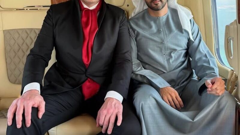 سفر جنجالی ایلان ماسک به دبی؛ ولیعهد دبی خودش پشت فرمان شد!