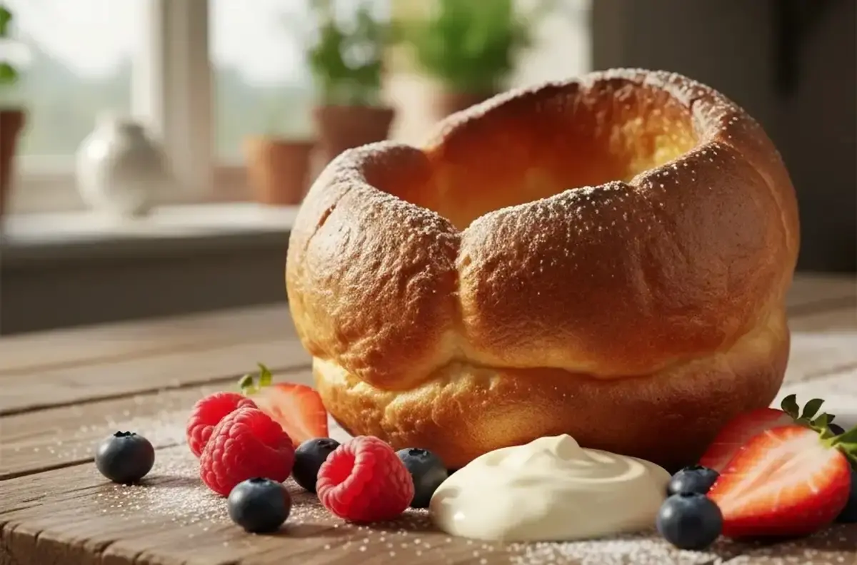 راز پودینگ یورکشایر ترد و بی‌نظیر با مواد ساده در خانه!