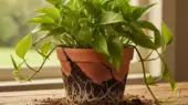 ۶ نشانه هشداردهنده که نشان می‌دهد گلدان گیاه شما کوچک شده است!