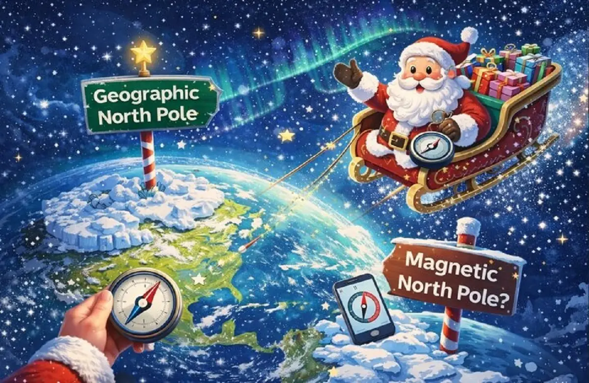 قطب شمال واقعی کجاست؟ راز دو قطب شمال که شاید نمی‌دانستید!