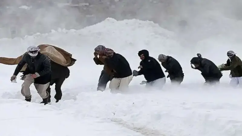 مرزبانان تایباد جان ۱۶۰۰ مهاجر افغان را در سرمای بی‌رحم نجات دادند!