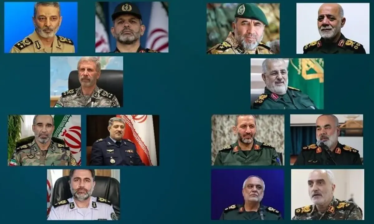 تغییرات مهم در فرماندهی نظامی پس از جنگ ۱۲ روزه؛ چه کسانی جایگزین شدند؟