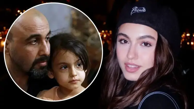 تیپ جذاب کریسمسی نیکی نصیریان؛ دختر رضا عطاران چگونه بزرگ شد؟