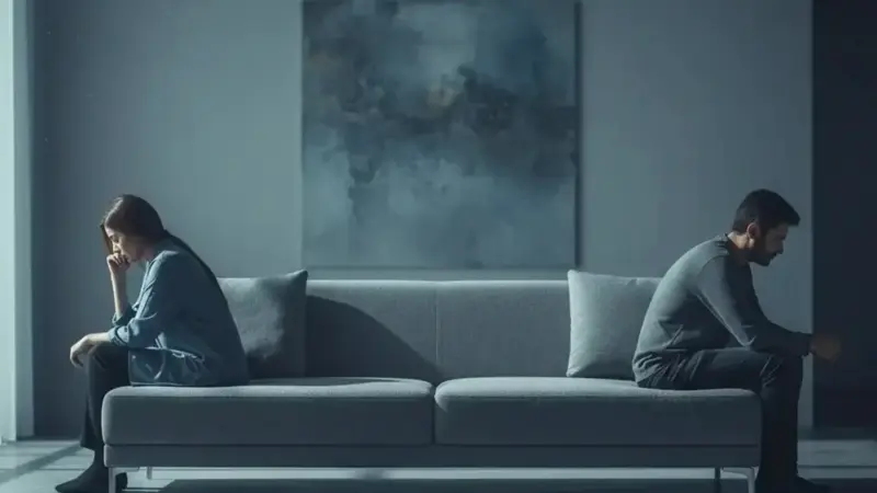 طلاق عاطفی؛ وقتی خانواده‌ها از درون تهی می‌شوند بدون جدایی رسمی!