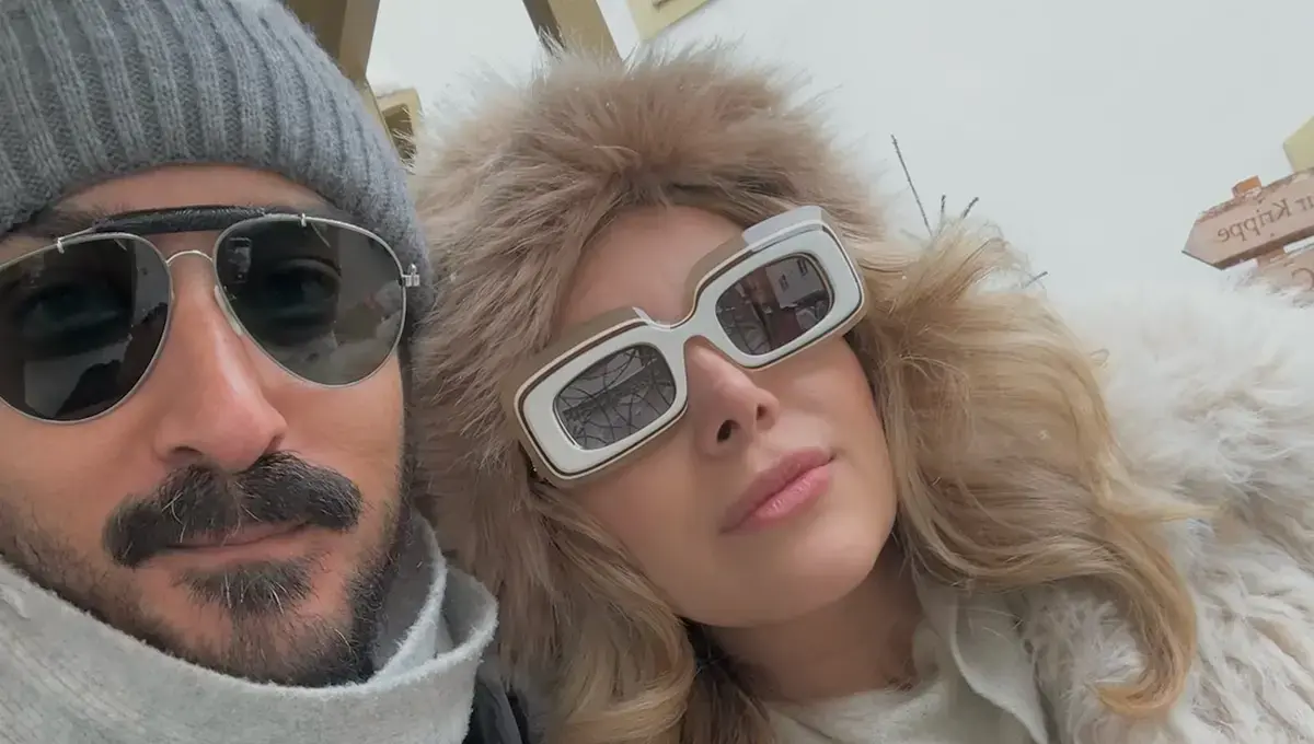 سروین بیات و رضا قوچان‌نژاد در تعطیلات برفی اتریش (عکس)