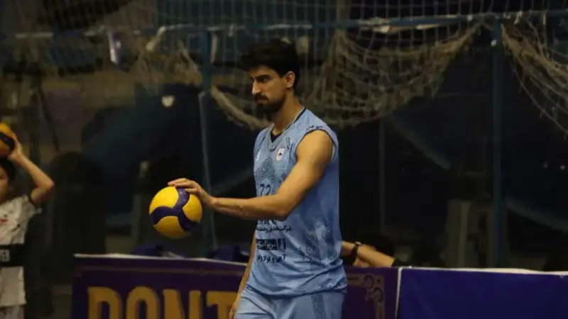 پدیده جدید والیبال ایران شخصا ۳۲ امتیاز گرفت!