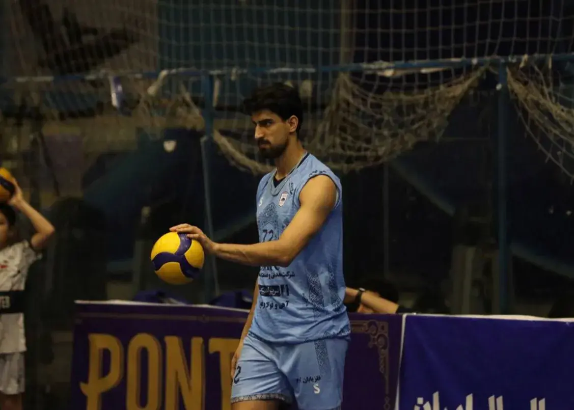 پدیده جدید والیبال ایران شخصا ۳۲ امتیاز گرفت!