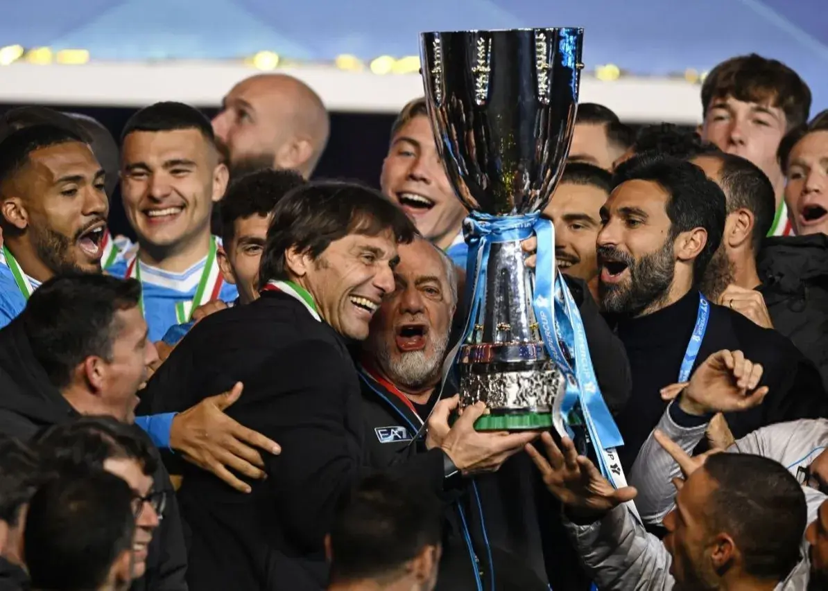 رئیس ناپولی چگونه منتقدان را با قهرمانی تاریخی در سوپرجام شوکه کرد؟