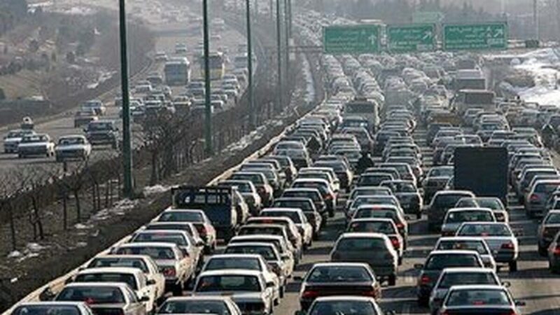 مسدودشدن ناگهانی بزرگراه آیت‌الله هاشمی رفسنجانی تهران؛ ترافیک شبانه در راه است؟