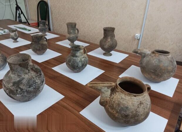 کشف ظروف تاریخی شگفت‌انگیز قرن پنجم هجری در ابهر؛ رازهای مدفون شده آشکار شد!