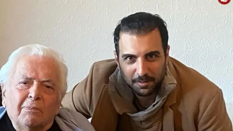 تصویری نادر از سفر زمان: پولاد کیمیایی 10 ساله کنار گوگوش در پیست اسکی!